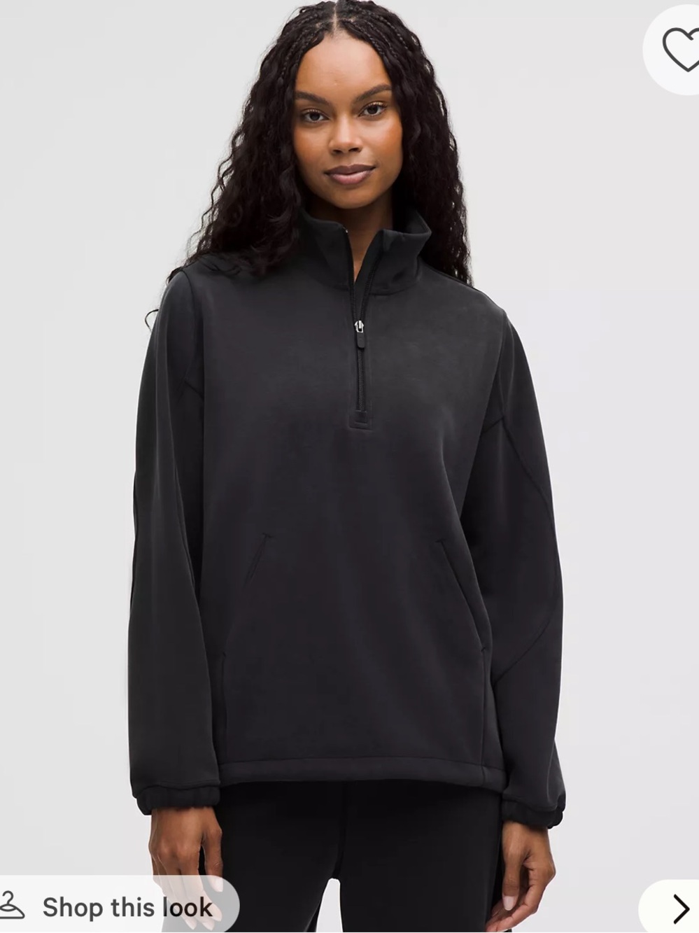 Lululemon Softstreme Half-Zip